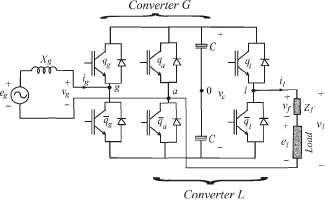 单相-三支路交流对交流变换器图