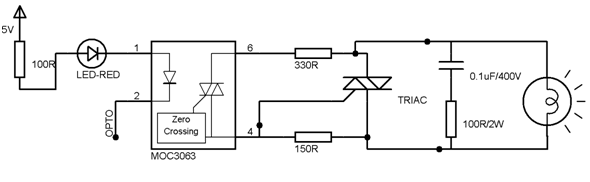 MOC3063-circuit
