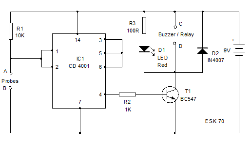 Water-Level-Controller-Circuit
