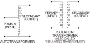 隔离TranFormer VS自动变压器