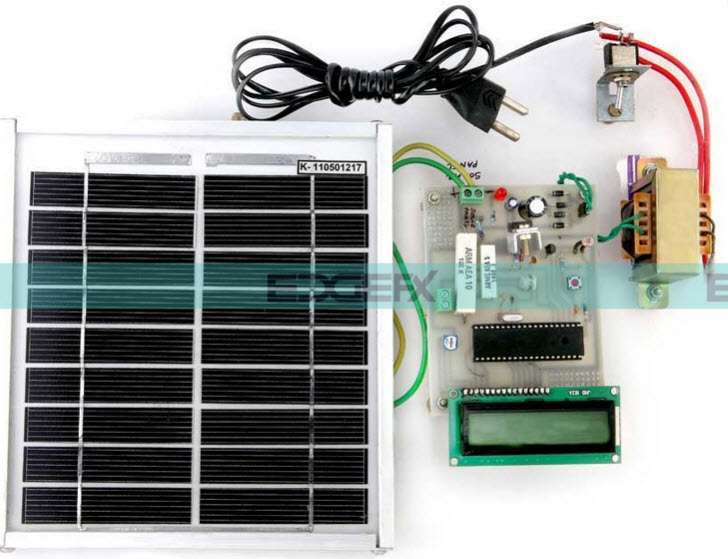 PIC微控制器的太阳能光伏电力测量项目套件由EdgeFxkits.com