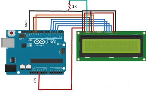 LCD与Arduino模块接口