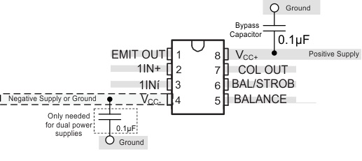 LM311销配置