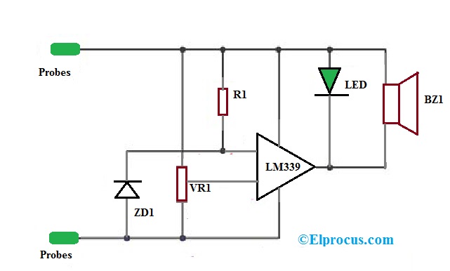 LM339 IC电压比较电路